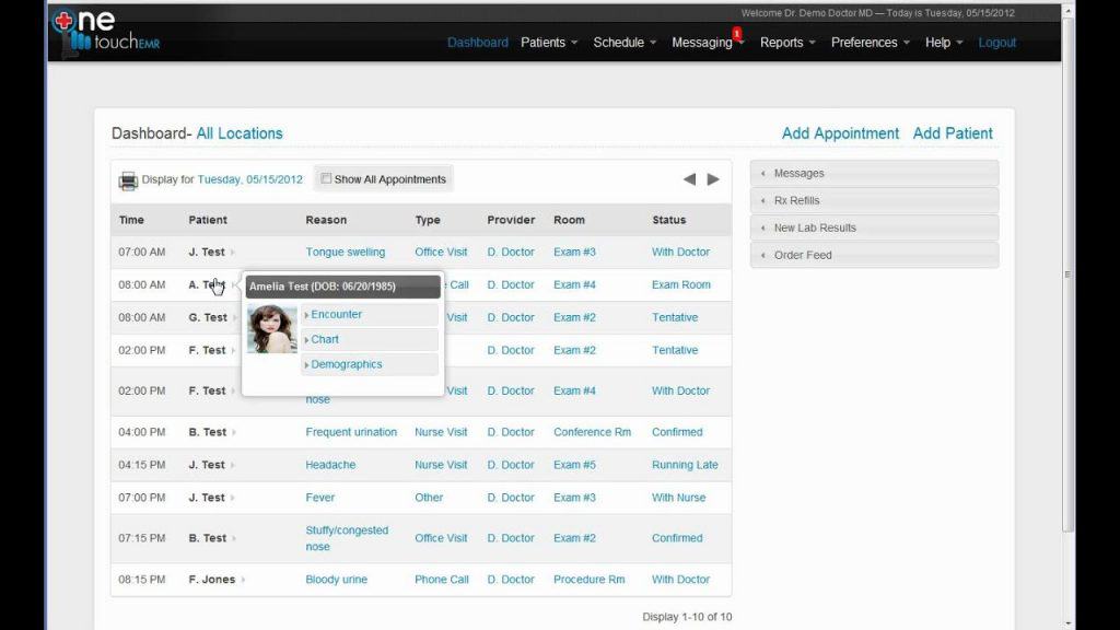 One Touch EMR